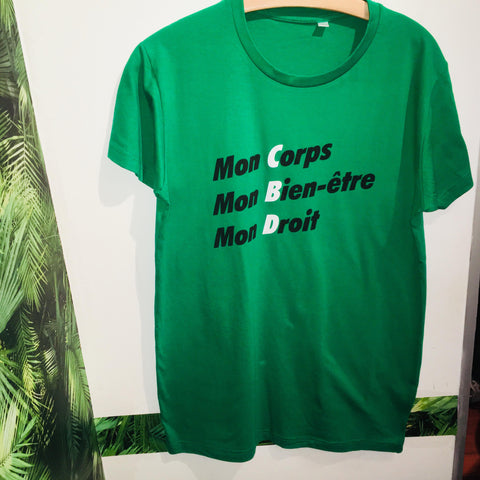 T-shirt Mon CBD - Green Heaven | CBD Bordeaux